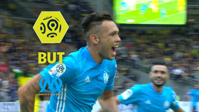 But Lucas OCAMPOS (87ème) / FC Nantes - Olympique de Marseille - (0-1) - (FCN-OM) / 2017-18