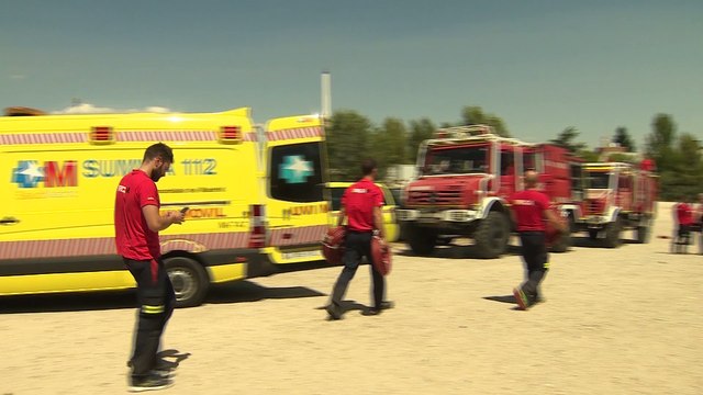 Bomberos de Madrid ayudarán a extinguir fuegos en Portugal