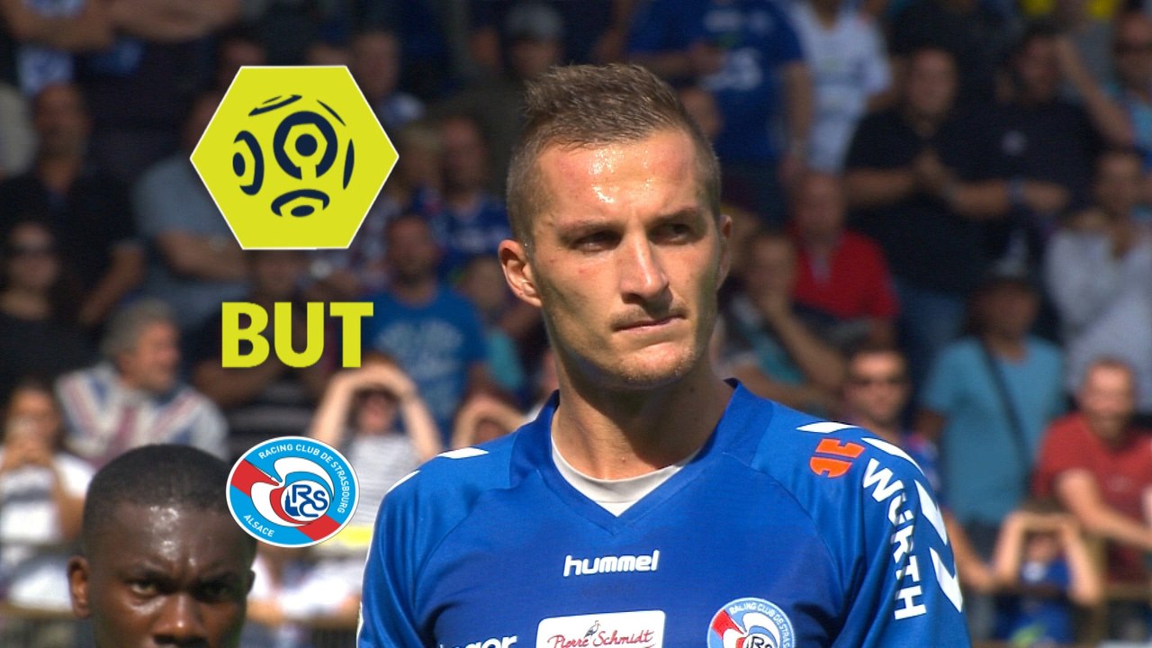But Dimitri LIENARD (82ème pen) / RC Strasbourg Alsace - LOSC - (3-0) - (RCSA-LOSC) / 2017-18