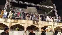 Imran Khan Arrives at Jalsa Gah in Liaquat Bagh on 13 August 2017