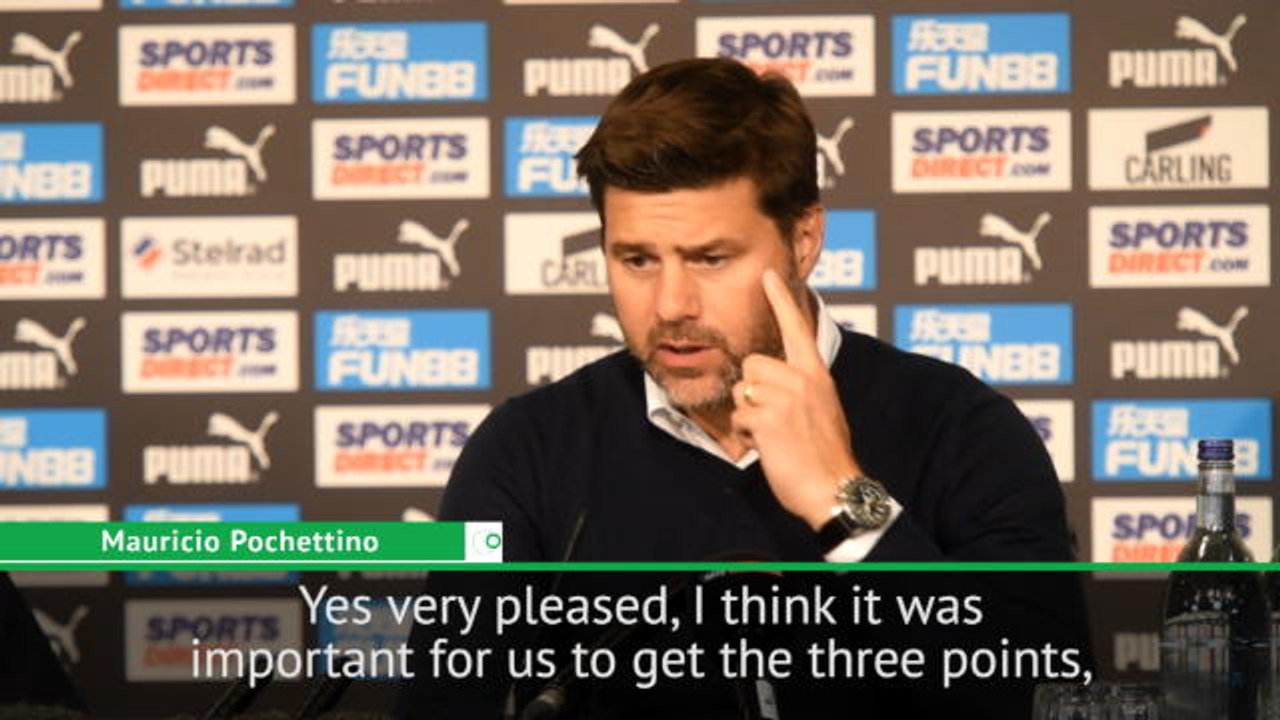 Pochettino happy with important first win