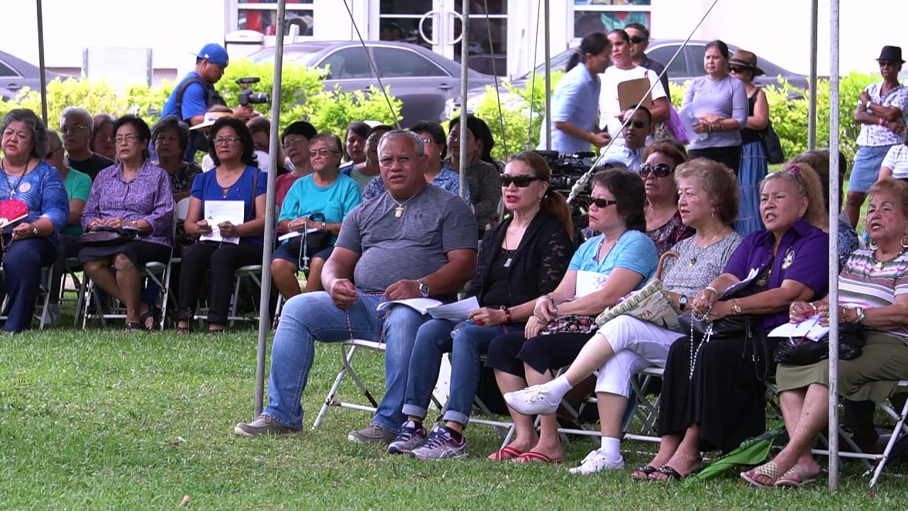 Guam residents pray for peace as North Korea deadline looms