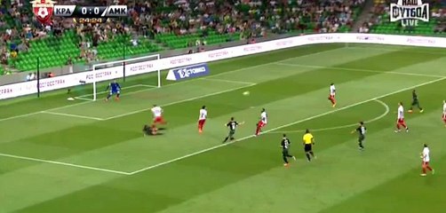 Viktor Claesson Goal HD - Krasnodar	1-0	Amkar 13.08.2017