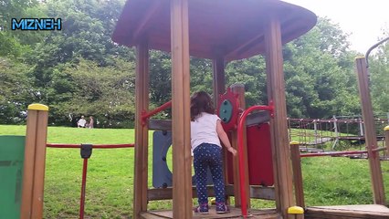 Baby Mizn on holiday in Olympiapark Munich,Germany