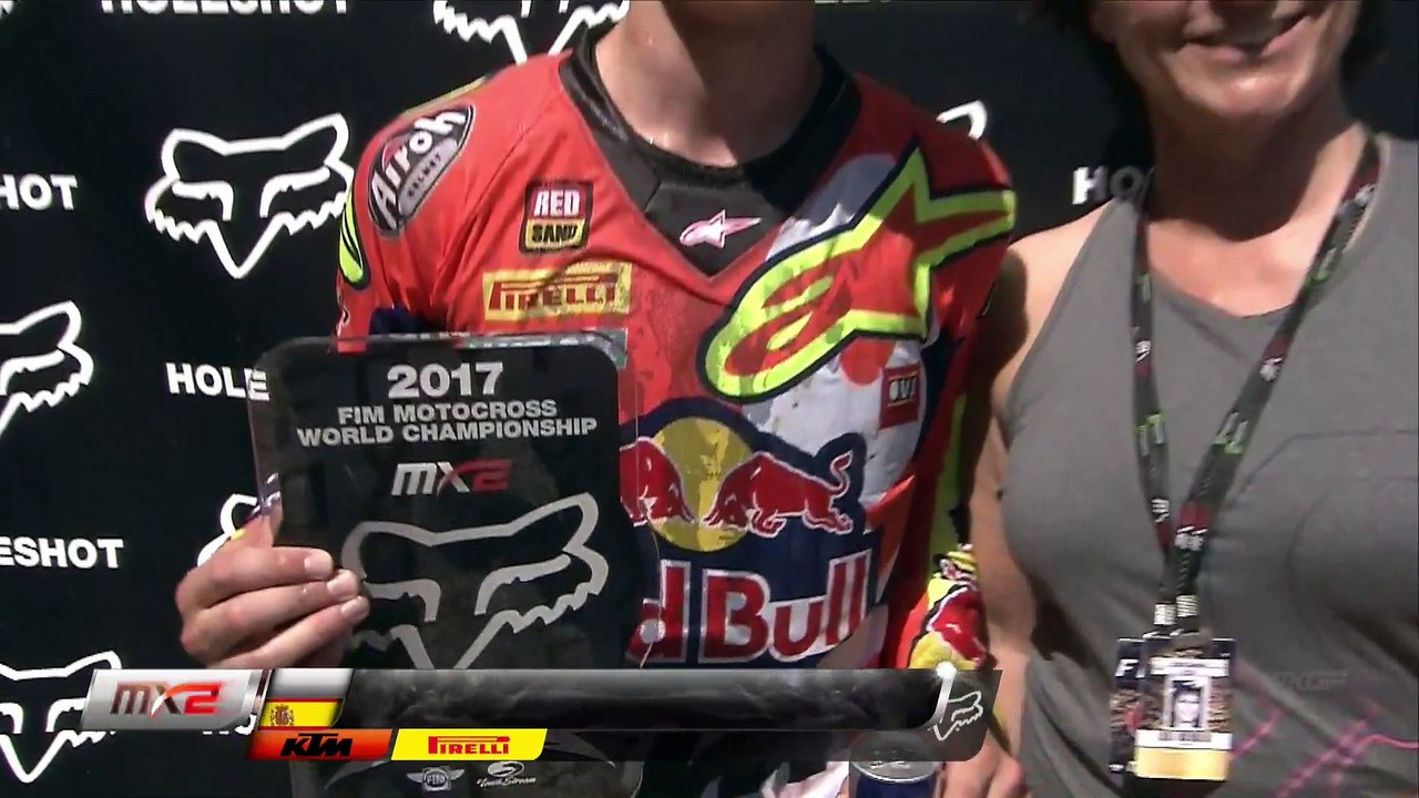 MXGP of Switzerland 2017 Presented by iXS - FOX HOLESHOT MX2 - motocross