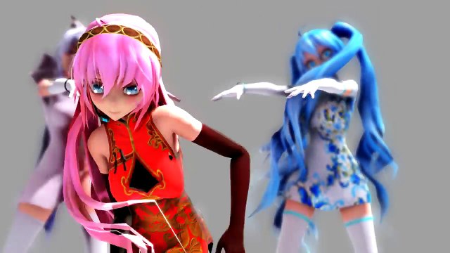 【MMD】ECHO (エコー) | (Vocaloid) Miku Luka Haku [R 18]【1080p】【60fps】