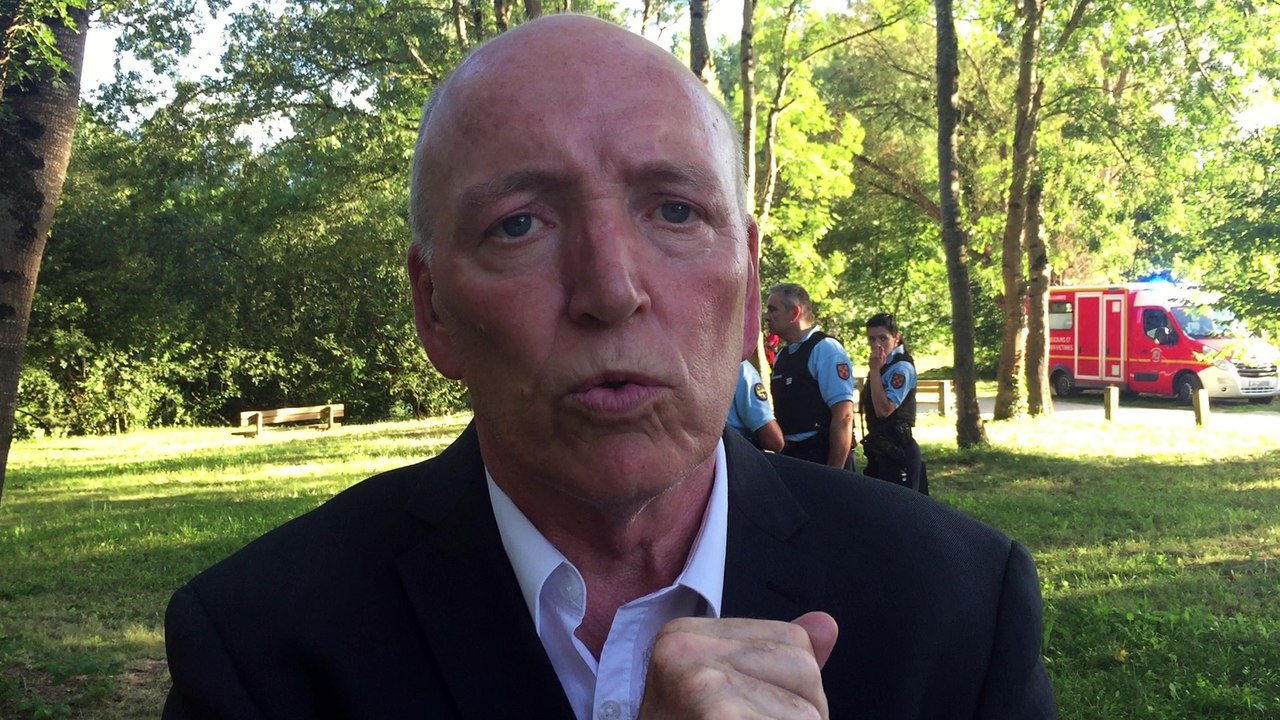 Interview sous-préfet Charente à-propos de l'embarcation chavirée à Jarnac