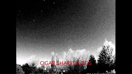 OVNI gigante sobrevuela bosque muy claro