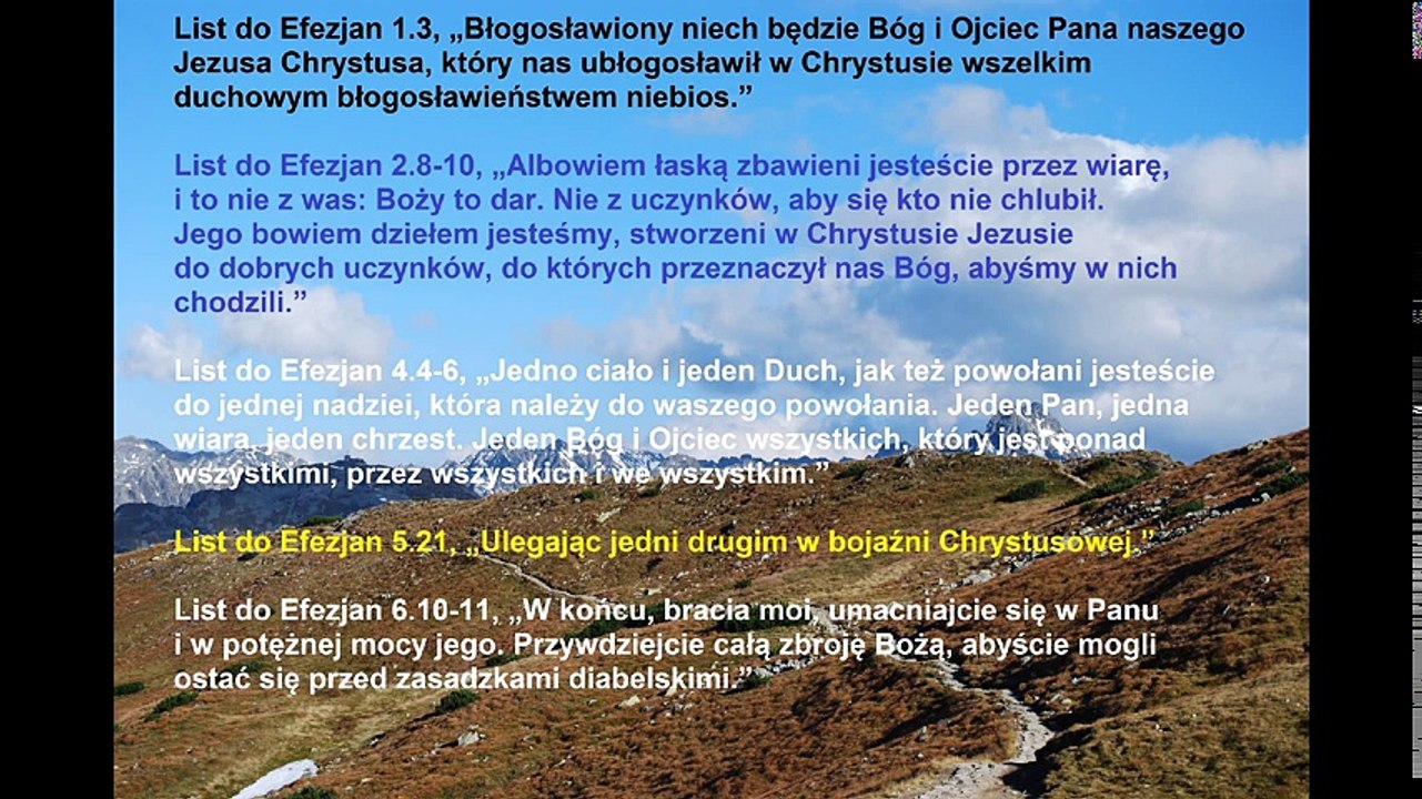 BIBLIA WARSZAWSKA NT 10 List do Efezjan