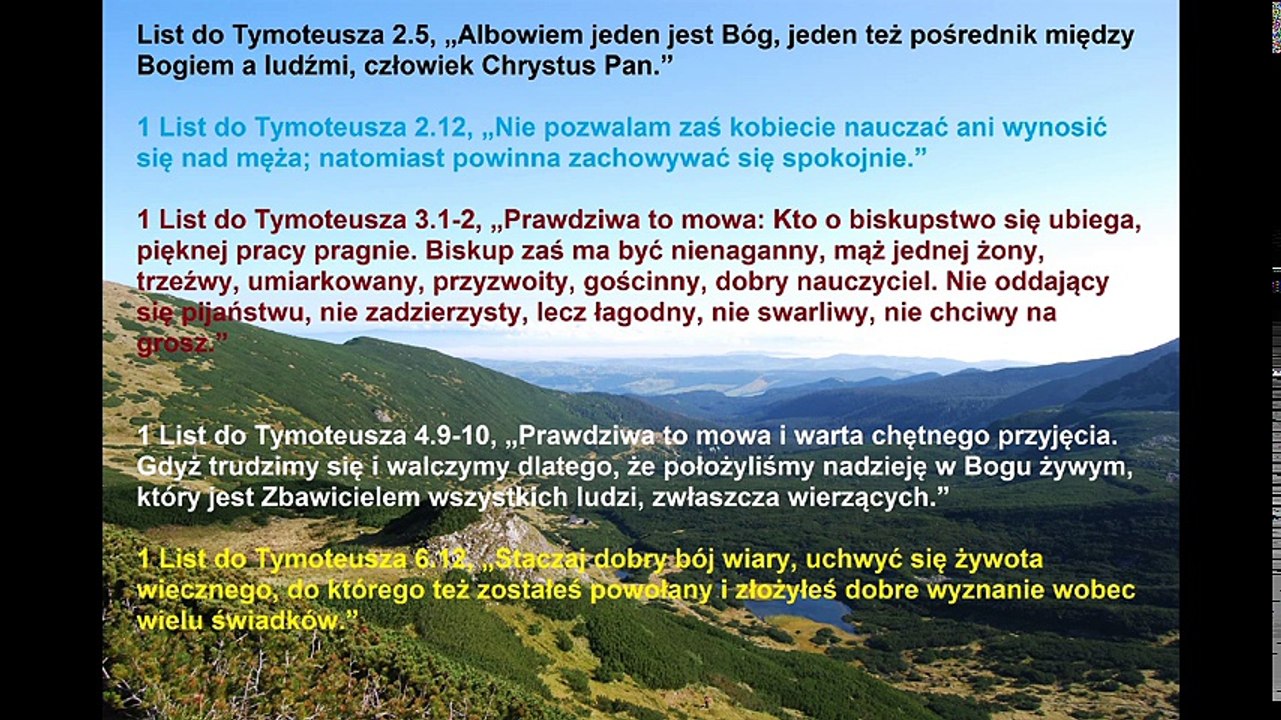 BIBLIA WARSZAWSKA NT 15 I List do Tymoteusza