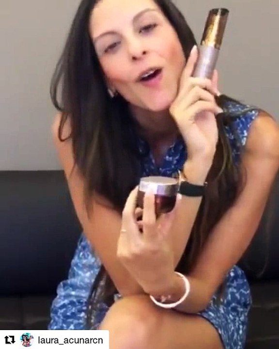 Laura Acuña con ARTISTRY