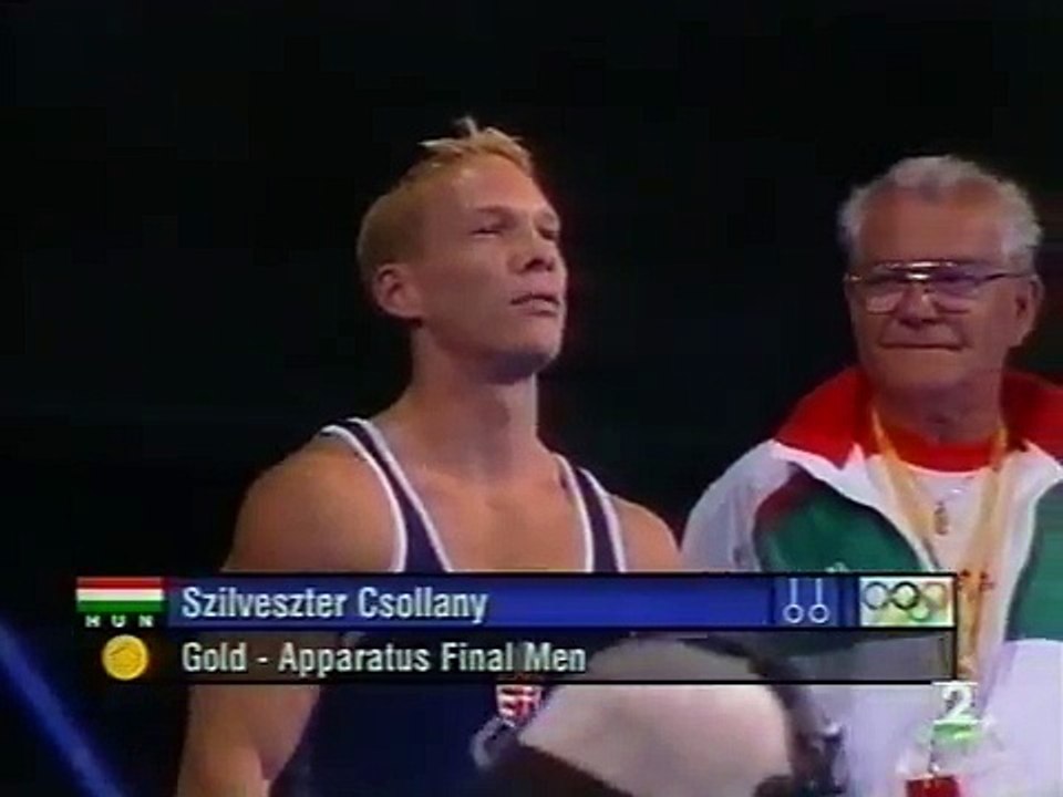Szilveszter Csollany (HUN) Rings Gala @ Sydney 2000