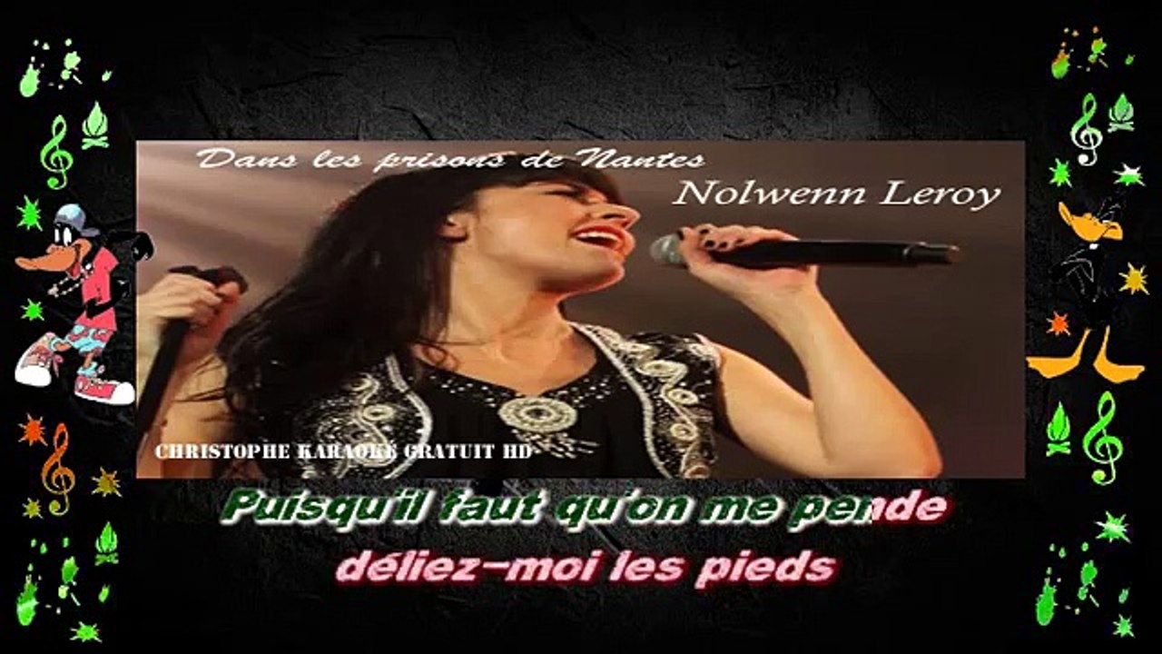 Nolwenn Leroy - Dans les prisons de Nantes KARAOKE / INSTRUMENTAL