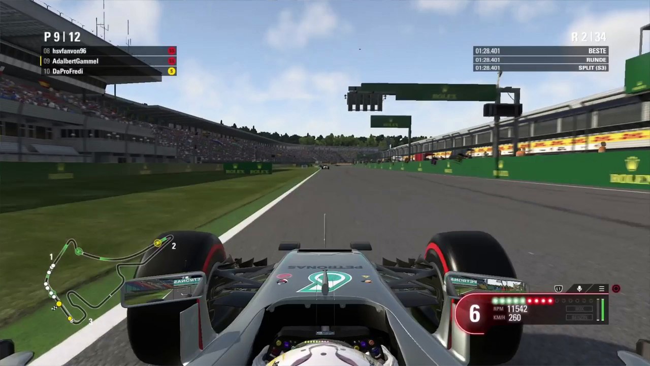 F1 2016 Hockenheim Saison 2