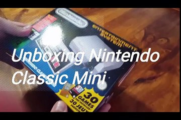 Unboxing Nintendo Classic Mini