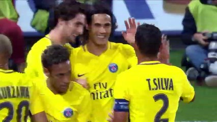 Edinson Cavani Goal HD - Guingamp	0-2	Paris SG 13.08.2017