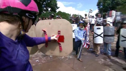 White House defends Trump's response to Charlottesville unrest
