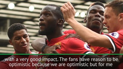 Fans have reason to be optimistic - Mourinho
