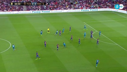 Gerard Pique Own Goal HD - Barcelona	0-1	Real Madrid 13.08.2017