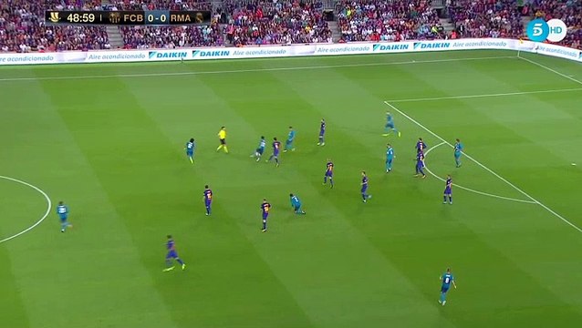 Gerard Pique Own Goal HD - Barcelona	0-1	Real Madrid 13.08.2017