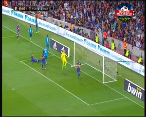 بيكيه يضع هدف في مرماه بعد عرضيه مراسيلو تسكن شباك تير شتيجن