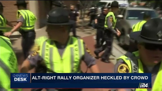 i24NEWS DESK | Man charged with murder in Virginia car attack | Sunday, August 13th 2017