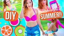 DIY Summer Projects! Bikinis, DIY Room Decor + Essentials! By Alisha Marie