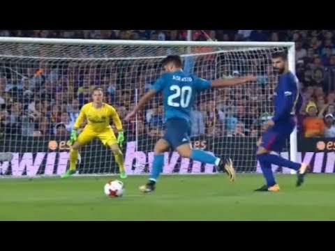 Marco Asensio Goal - Barcelona 1 - 3 Real Madrid - SUPERCOPA DA ESPANHA