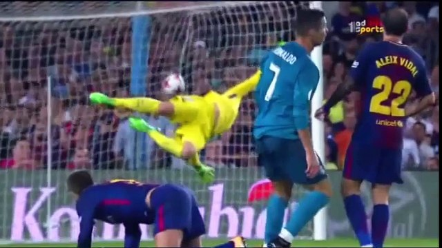 اهداف ريال مدريد وبرشلونة 3-1 كاس السوبر الاسباني 2017