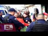 Policías de Nezahualcóyotl agreden a comerciante / Excélsior Informa