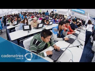 Arranca en el Zócalo capitalino la Aldea Digital 2015