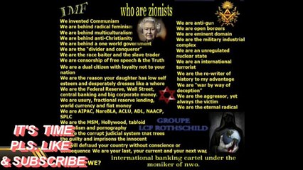 LORD ROTHSCHILD My Family Created The HOLY LAND !!!