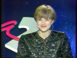 Antenne 2 - 11 Février 1990 - Bande annonce, speakerine (Valérie Maurice), fermeture antenne