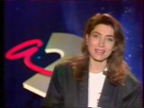 Antenne 2 - 1er Mars 1990 - Speakerine (Marie-Ange Nardi), fermeture antenne