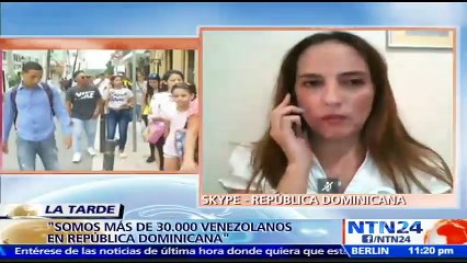 “Somos más de 30.000 venezolanos en República Dominicana”: Esther Montilla