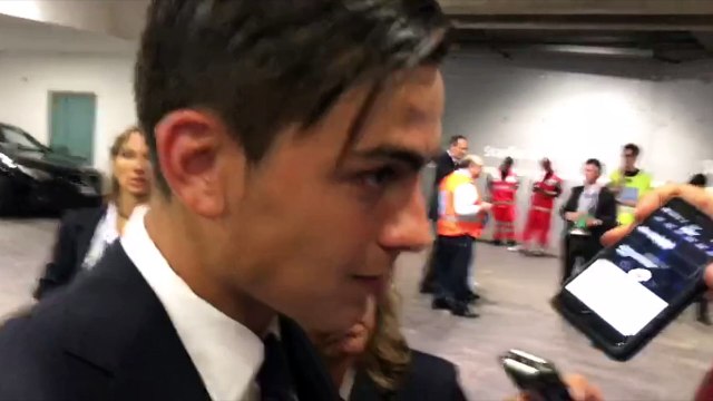 13-8-2017 - Supercoppa Juventus-Lazio, Dybala in mixed zone