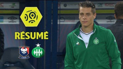 SM Caen - AS Saint-Etienne (0-1)  - Résumé - (SMC-ASSE) / 2017-18