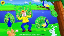 Learn Colors Old MacDonald Had A Farm And Bird Park Nursery Rhymes Kids Songs Simple English For Kid