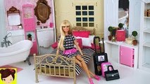 Barbie Hotel Habitacion con Baño y Cocina Miniaturas para Muñecas - Los Juguetes de Titi