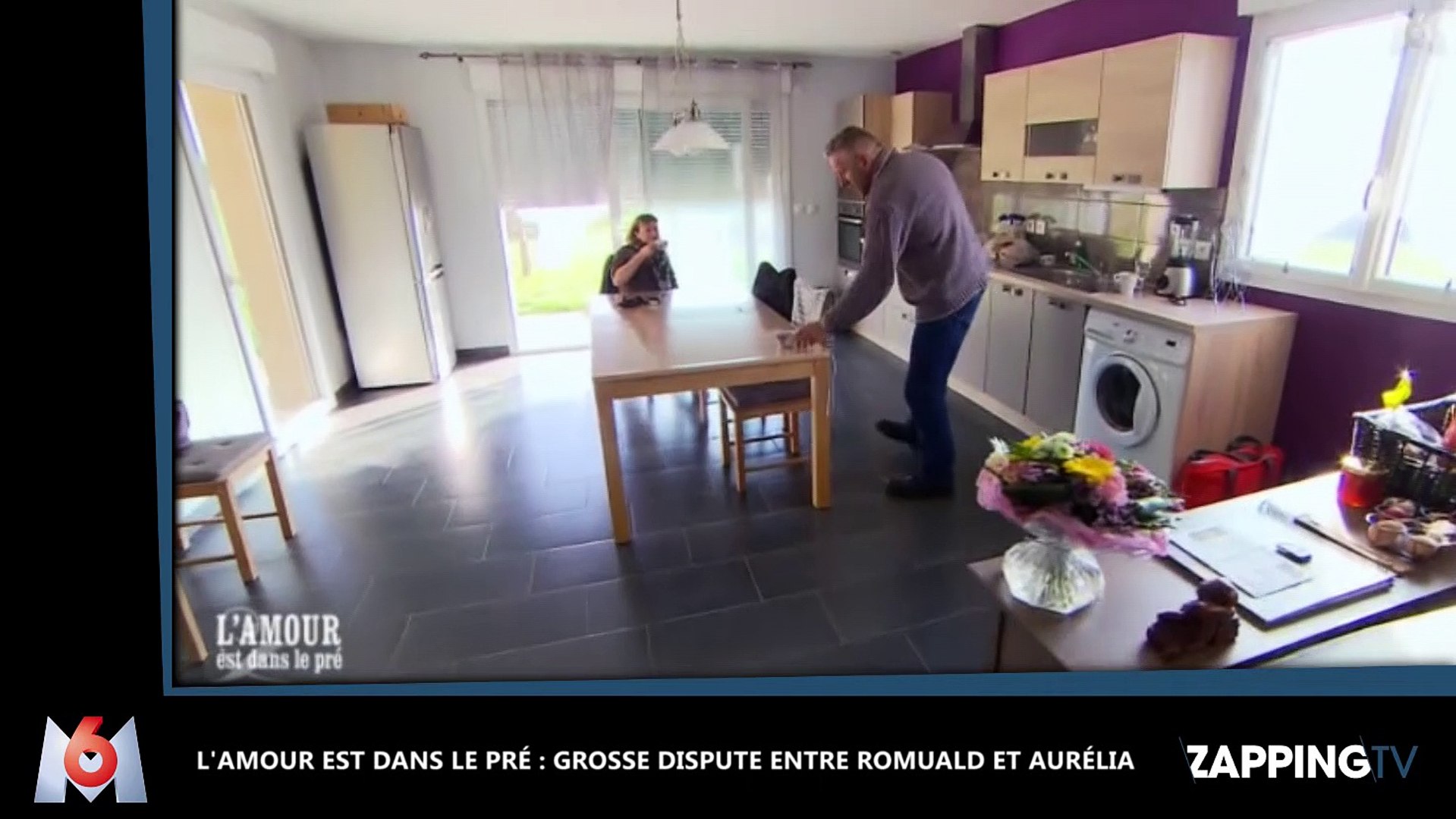L Amour Est Dans Le Pre 2017 Grosse Dispute Entre Romuald Et Sa Pretendante Aurelia Video Video Dailymotion
