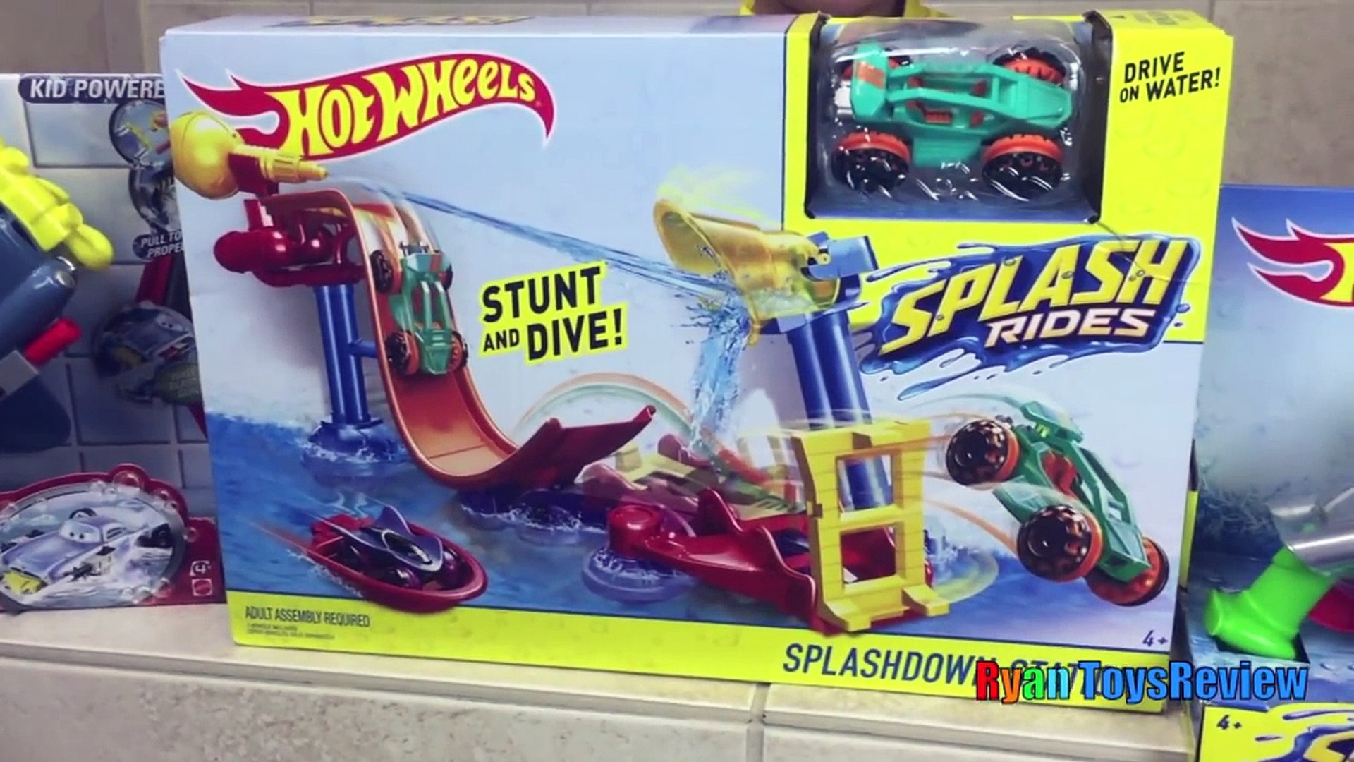 hot wheels splashdown station