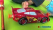 Disney Cars Toys Lightning McQueen and The King Launcher Play Set Easter Egg Surprise Toys