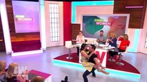 John Barrowman Tries to Do the Dirty Dancing Lift With Andrea | Loose Women