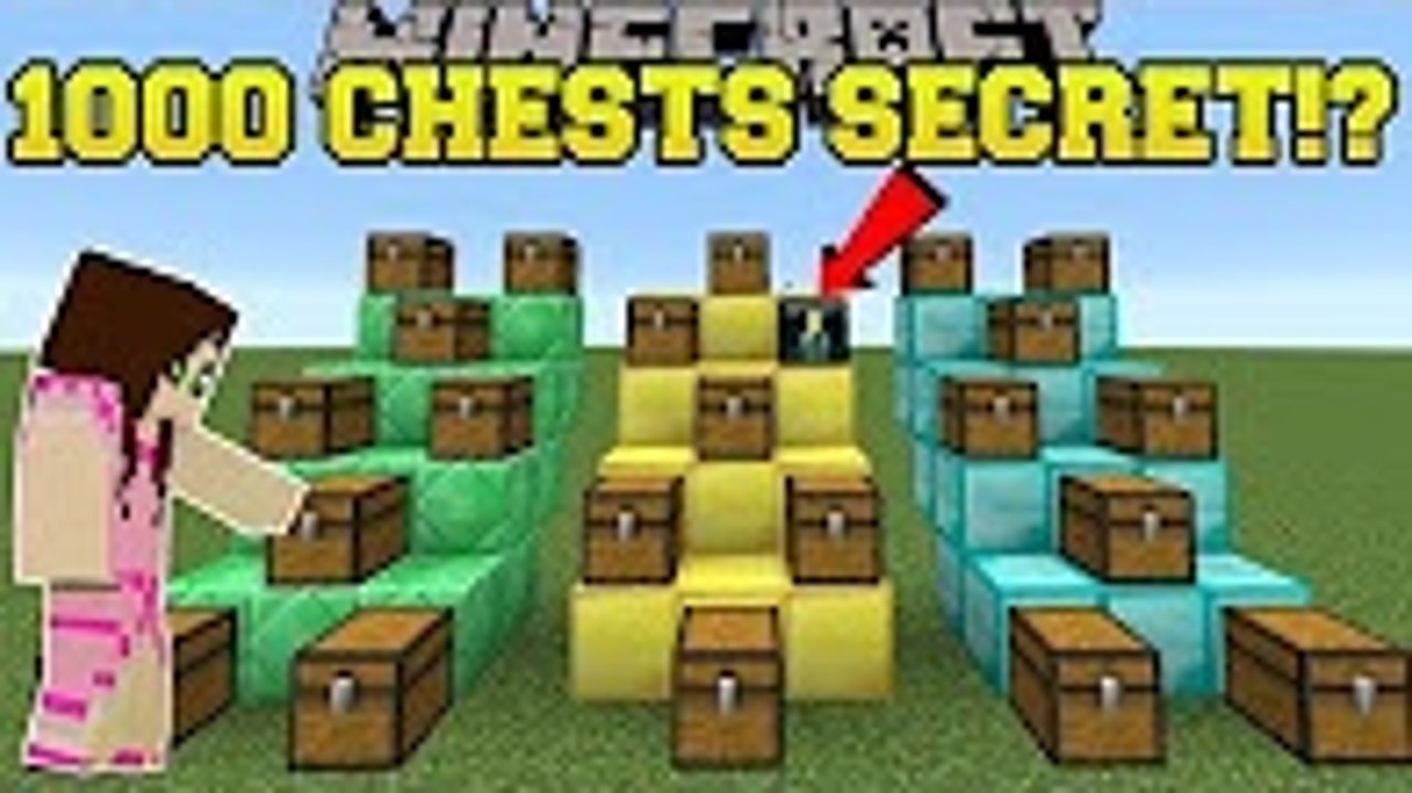 PopularMMOs Minecraft  1000 CHESTS SECRET!! - DAVID AND THE 1000 CHESTS! - Custom Map