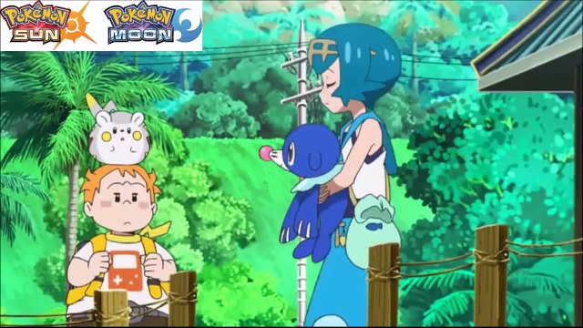Lana and Sophocles Go Out Together to the Sea! Pokémon Sun & Moon Anime [English Subbed]