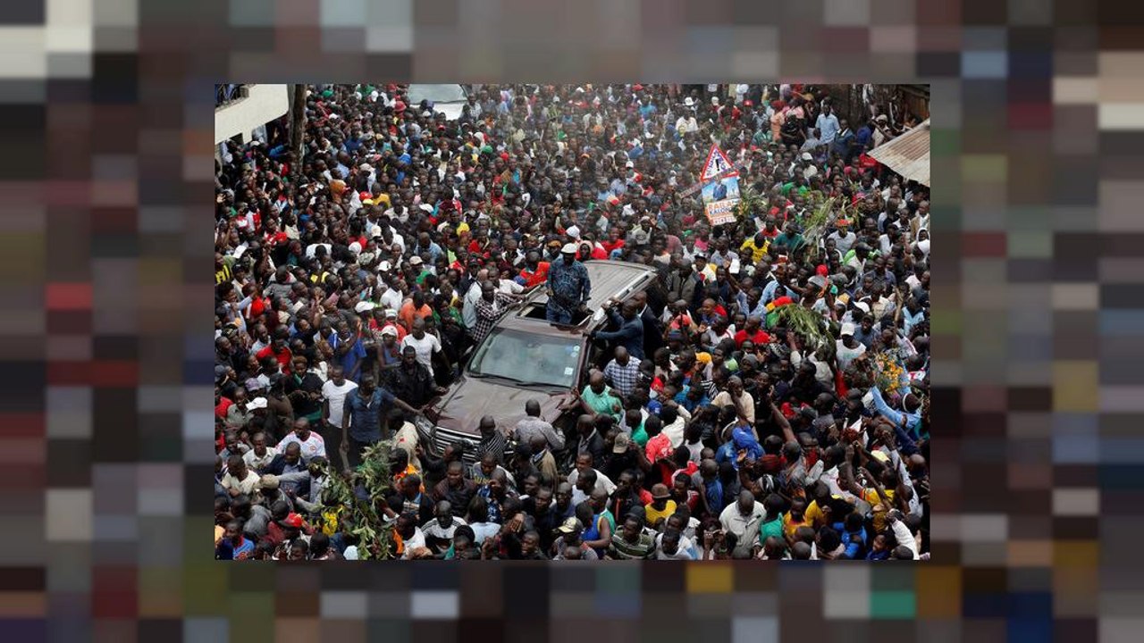 Kenya's Odinga calls for strike amid election dispute