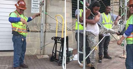 This Is Why You Never Try To Steal A Construction Workers Tools