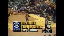 Isiah Thomas (19 3 12) 1988 Finals Gm 1 vs. Lakers Bad Boys Stun LA