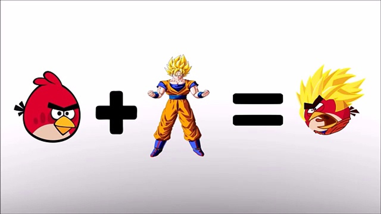 Angry Birds + Dragon ball z all characters - Bowser12345