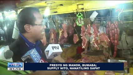 Presyo ng manok, bumaba; supply nito, nanatiling sapat
